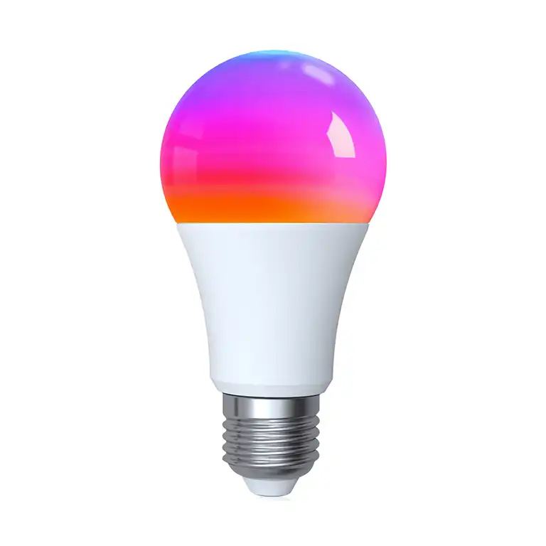 Tuya Matter WiFi Smart LED E27 Dimmable Light Bulb RGB 2700K-6500K W+C