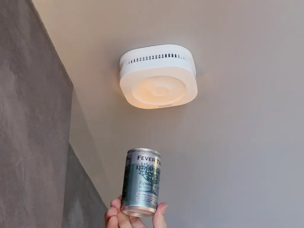 Testing the Sensereo MS-1 with paper burning in a can
