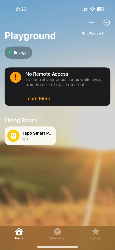 Tapo P110M added to Apple Home