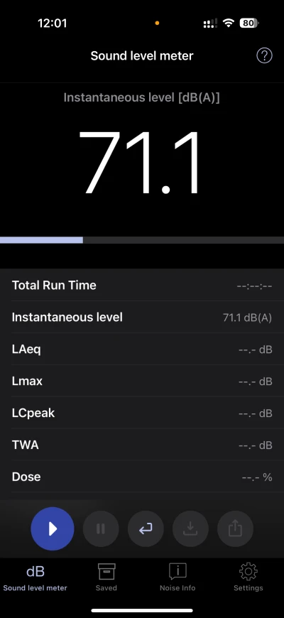 Zemismart MTP1 roller shade driver high speed sound level