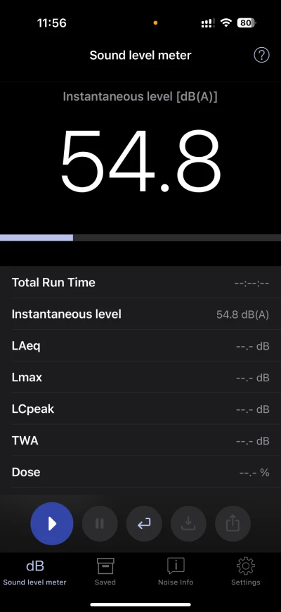 Zemismart MTP1 roller shade driver low speed sound level