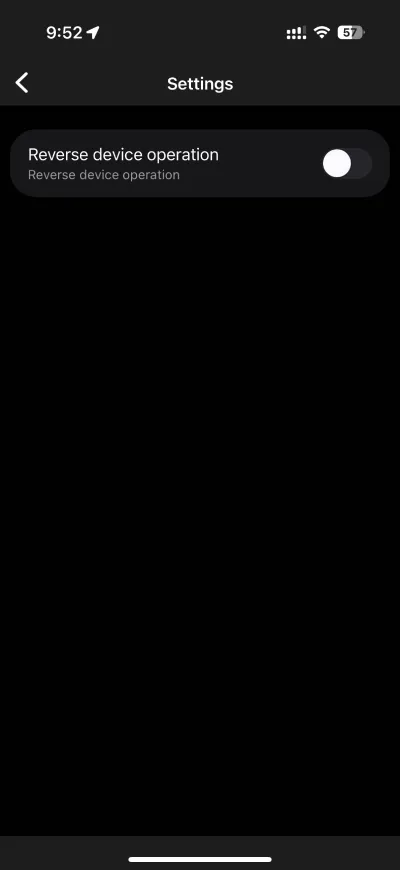 Zemismart MTP1 reverse device operation setting in SmartThings