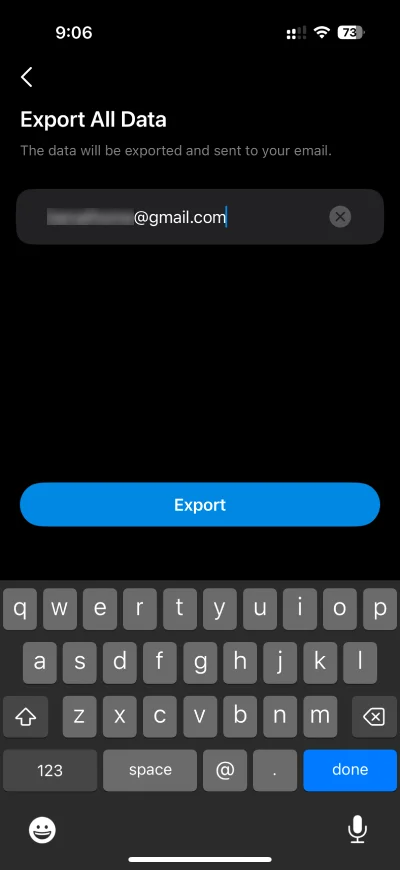 Export all Tapo P110M energy and power data screen on Tapo app