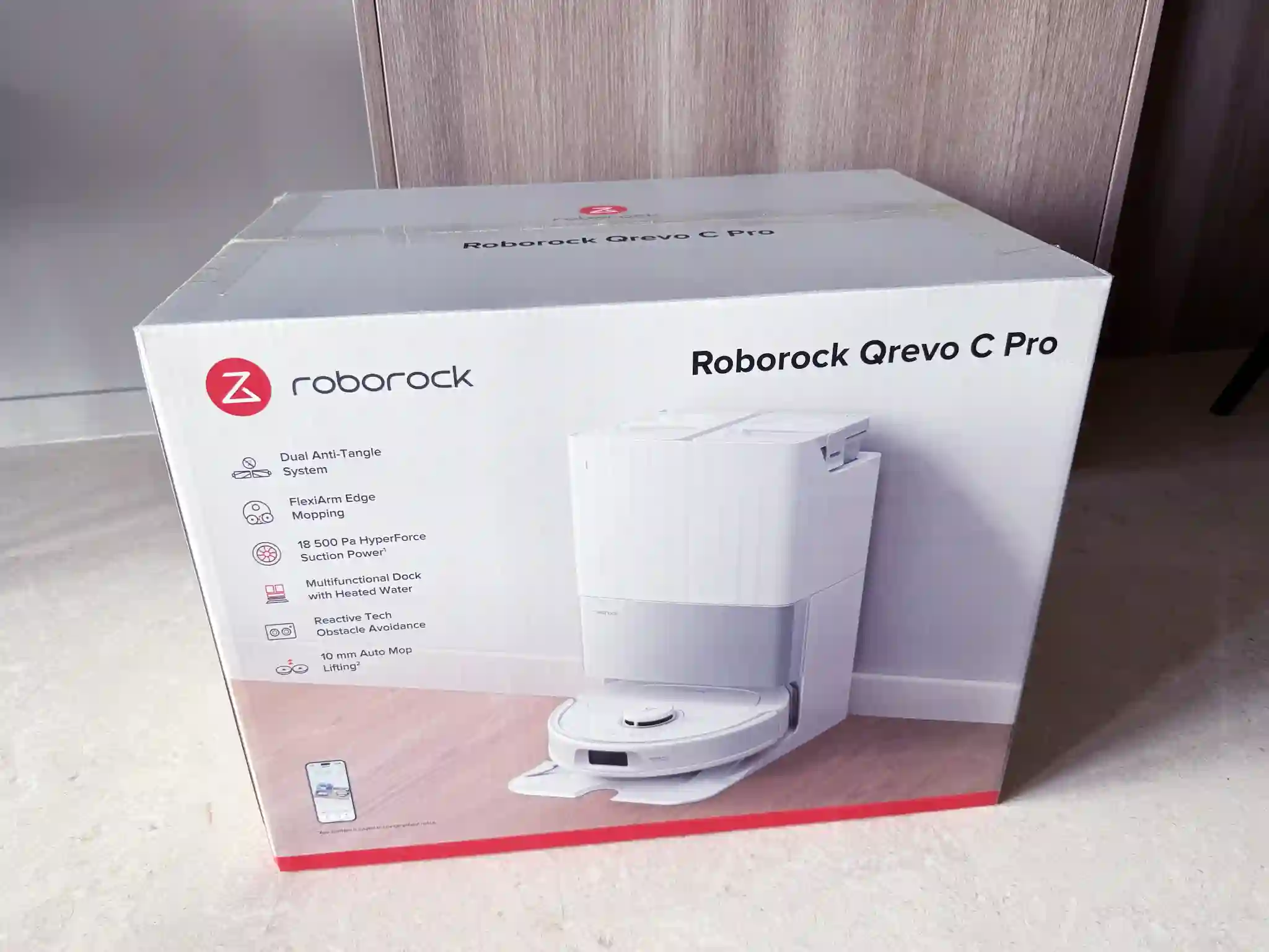 Roborock Qrevo C Pro packaging