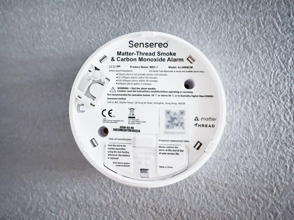 Sensereo MSC-1 back view