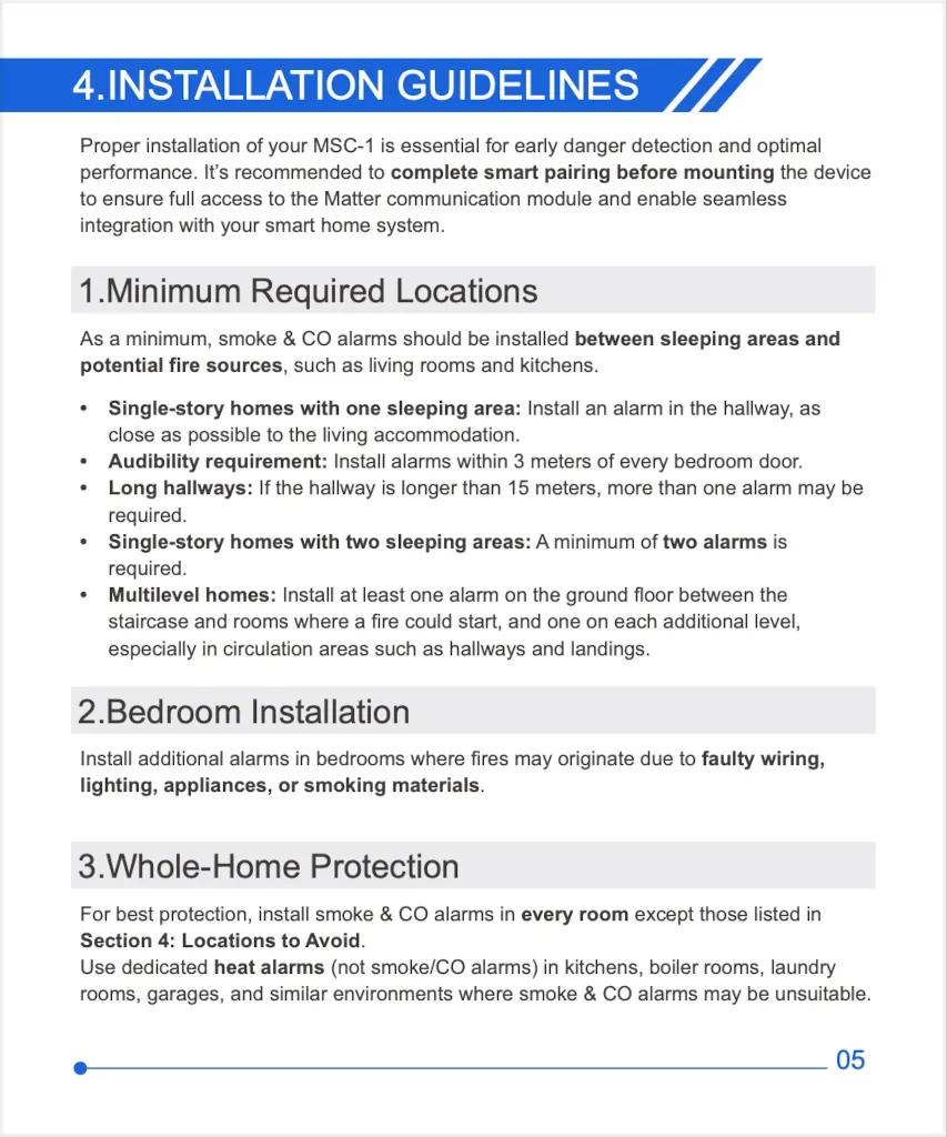 Sensereo MSC-1 installation guide (Page 1)