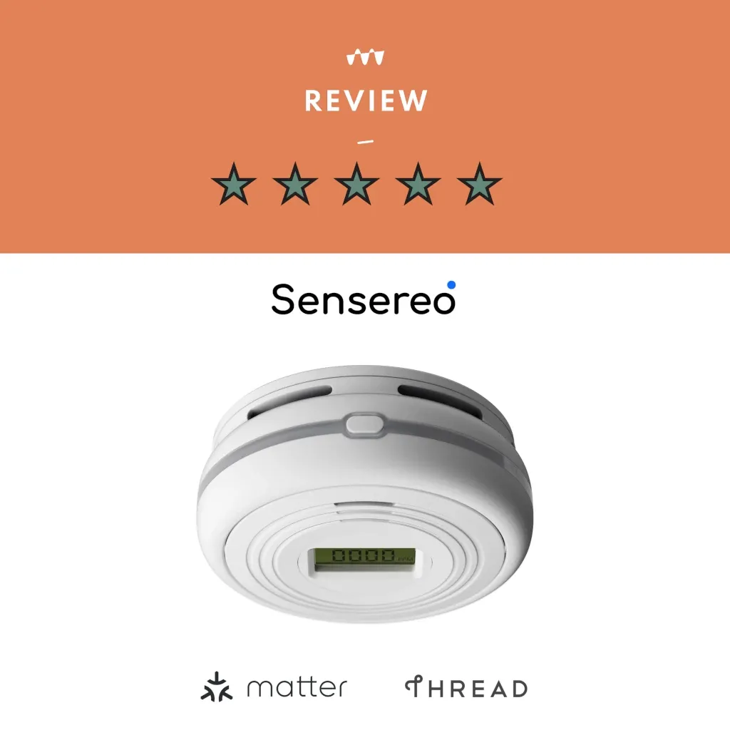 Sensereo MSC-1 Review: Matter over Thread Smoke & Carbon Monoxide Alarm