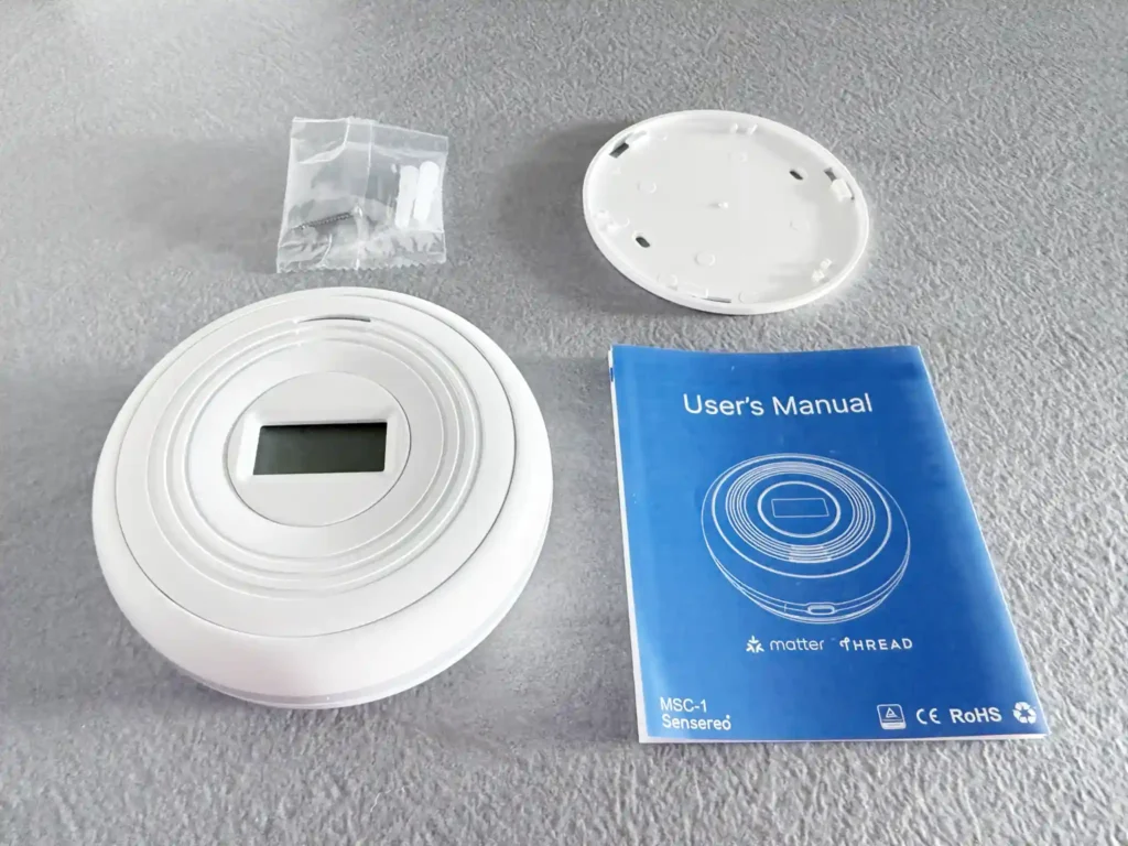 Sensereo MSC-1 packaging contents