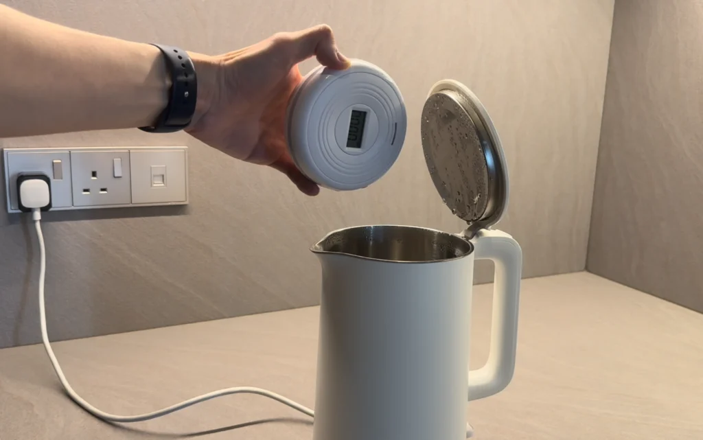 Testing Sensereo MSC-1 for false alarms with steam