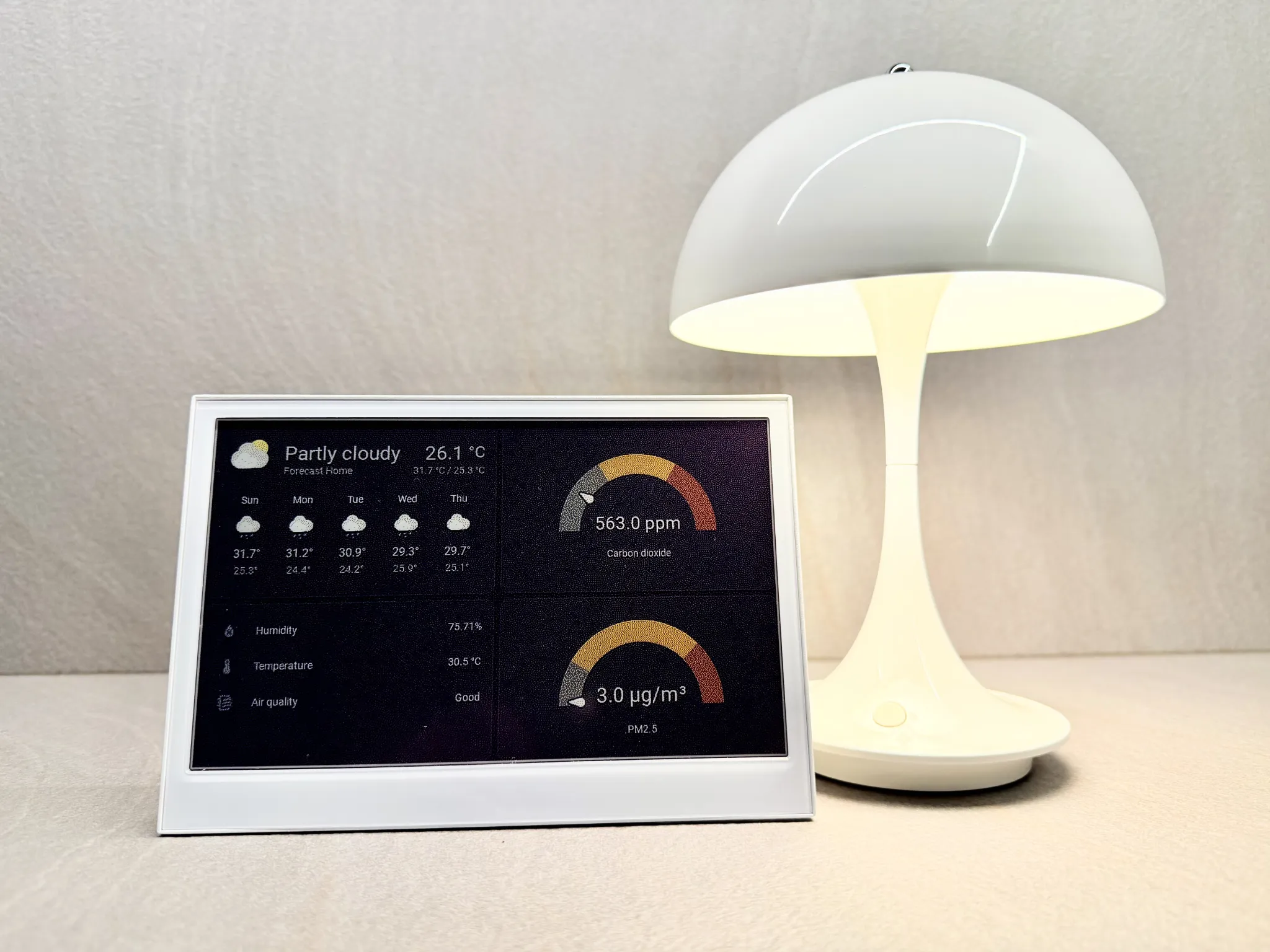 Easy Home Assistant Dashboard with Seeed Studio reTerminal E1002 ePaper Color Display